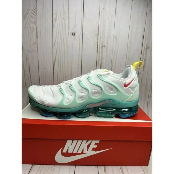 Nike Air VaporMax Plus Since 1972 Mens Size 14 White Red Mint